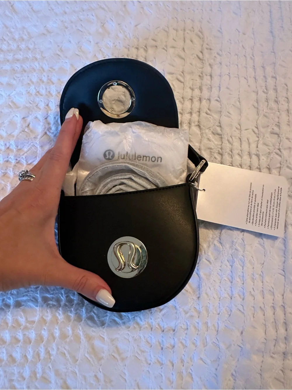 NWT Lululemon Leather Alternative Mini Crossbody Bag